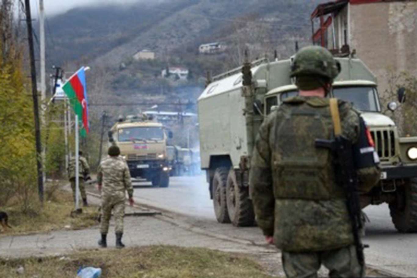Laçın şehri Azerbaycan'ın kontrolüne geçti